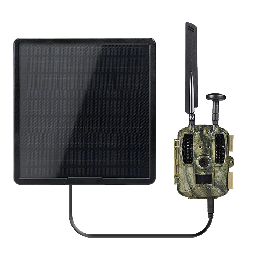 25000mAh Large Capacity Solar Power Pack IP66 Type-C Fast Charging Solar Panel Kit Complete for 4G Trail Hunting Secruity Camera