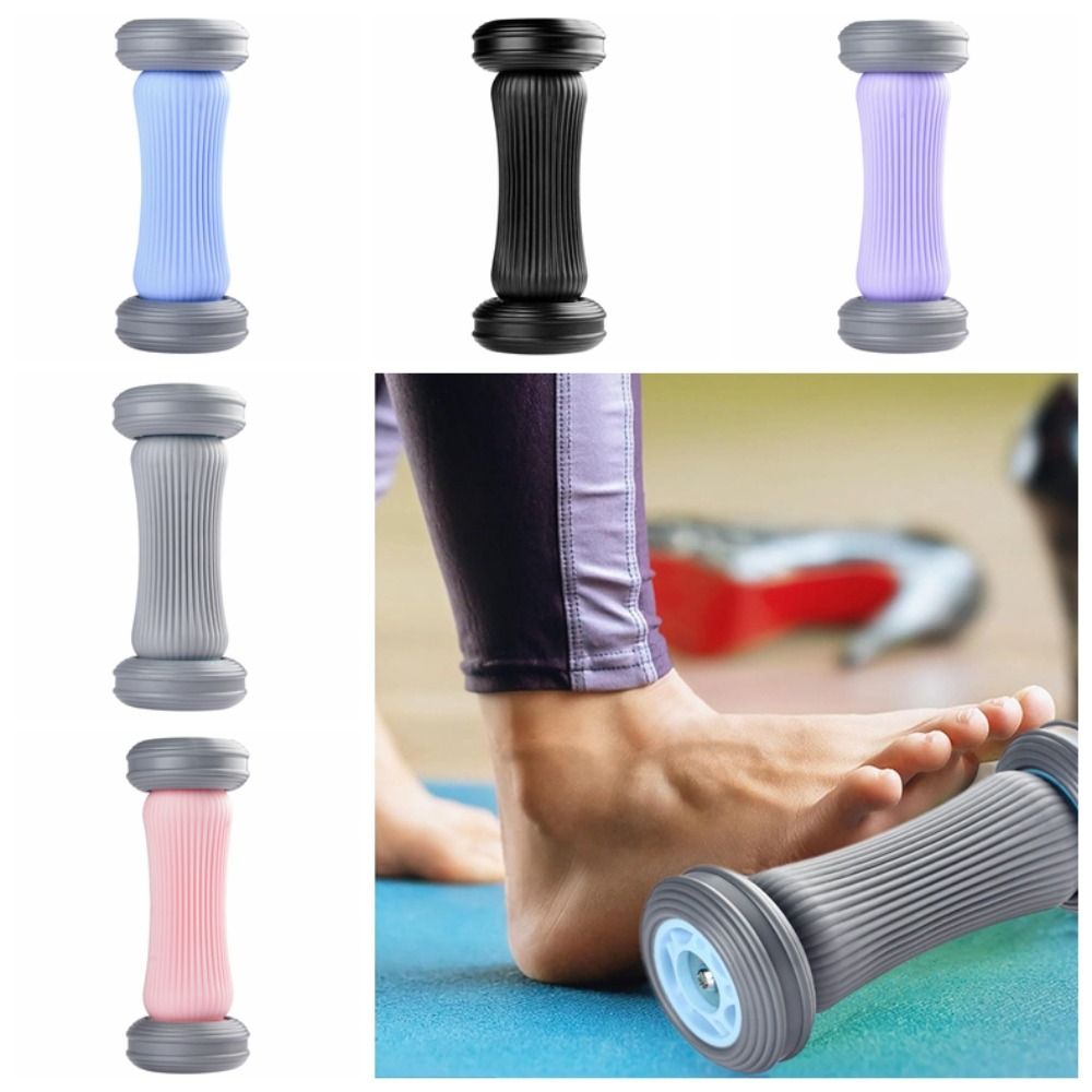 PVC Foot Massage Roller Manual Massage Relaxation Device Foot Trainer Pressure Physiotherapy Fascia Roller Full Body Muscl