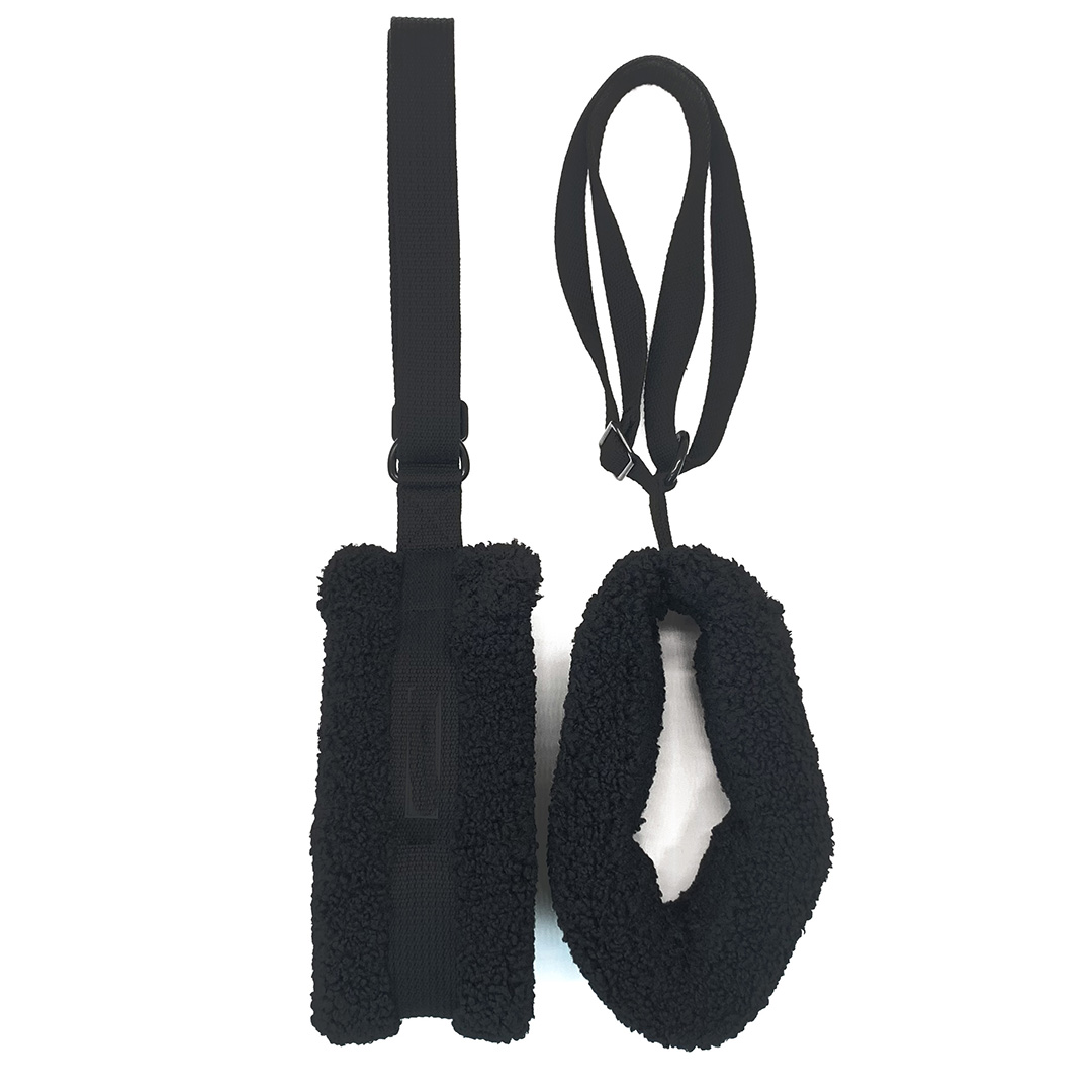 Double Nonslip Balance Handles and Footstraps Custom Fitness Pilates Fuzzie Pilates Accessories