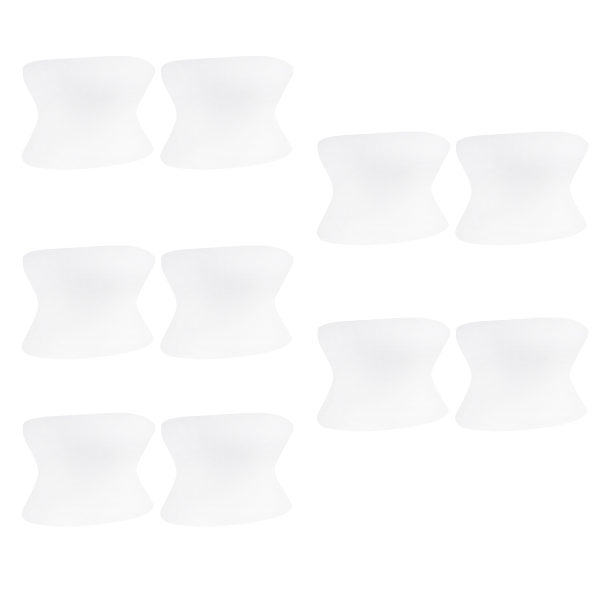 5 Pairs Corrective Pad Feet Care Tool Bunion Relief Foot Corrector Toe Straightener Separators