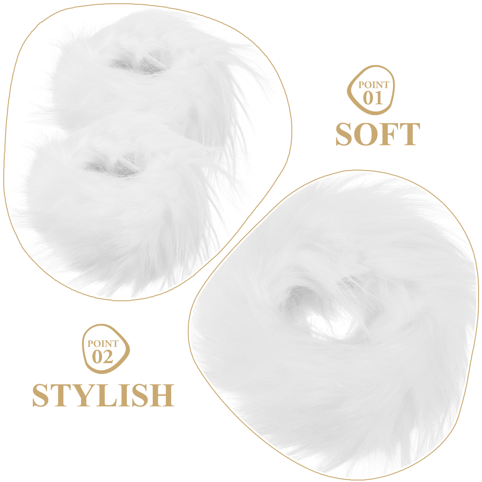 Cuff Bracelet Wrist Warmer Warmers Faux Furry Winter for Cute Accessories