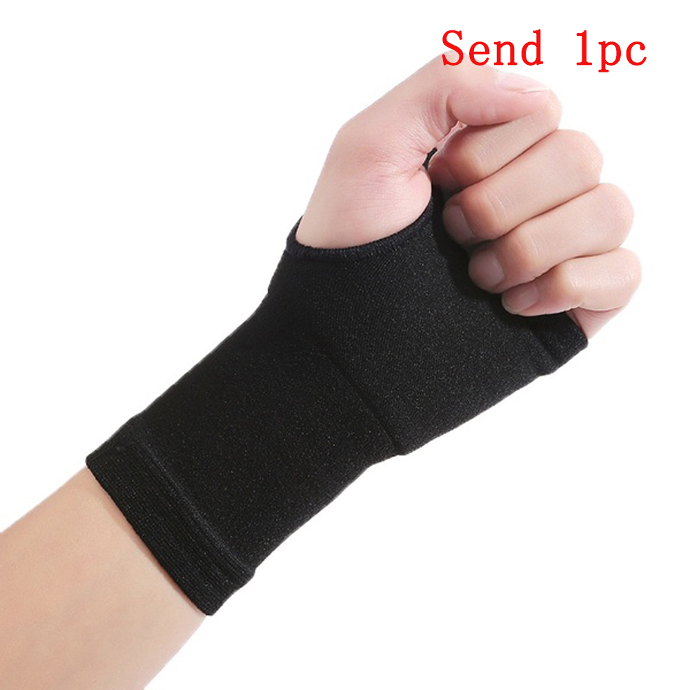 Elastic Nylon Carpal Tunnel Hand Palm Thumb Support Compression Sleeve Support Gloves Arthritis Wrist Support Brace Gloves