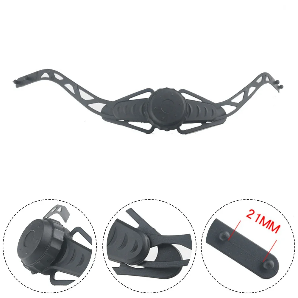1x Helmet Adjustable Strap Retention System Head Locking Buckle For Cycling Skiing Skating Equestrian Safe