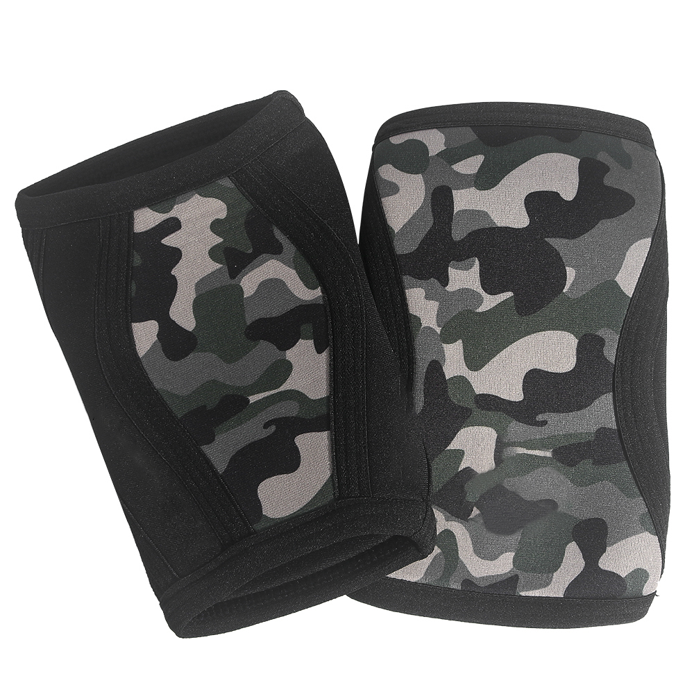 SkangDuke 1Pair 7MM Elbow Pads Dumbbells Crossfit Gym Weights Bodybuilding Weightlifting Elbow Brace Support Fitness Training