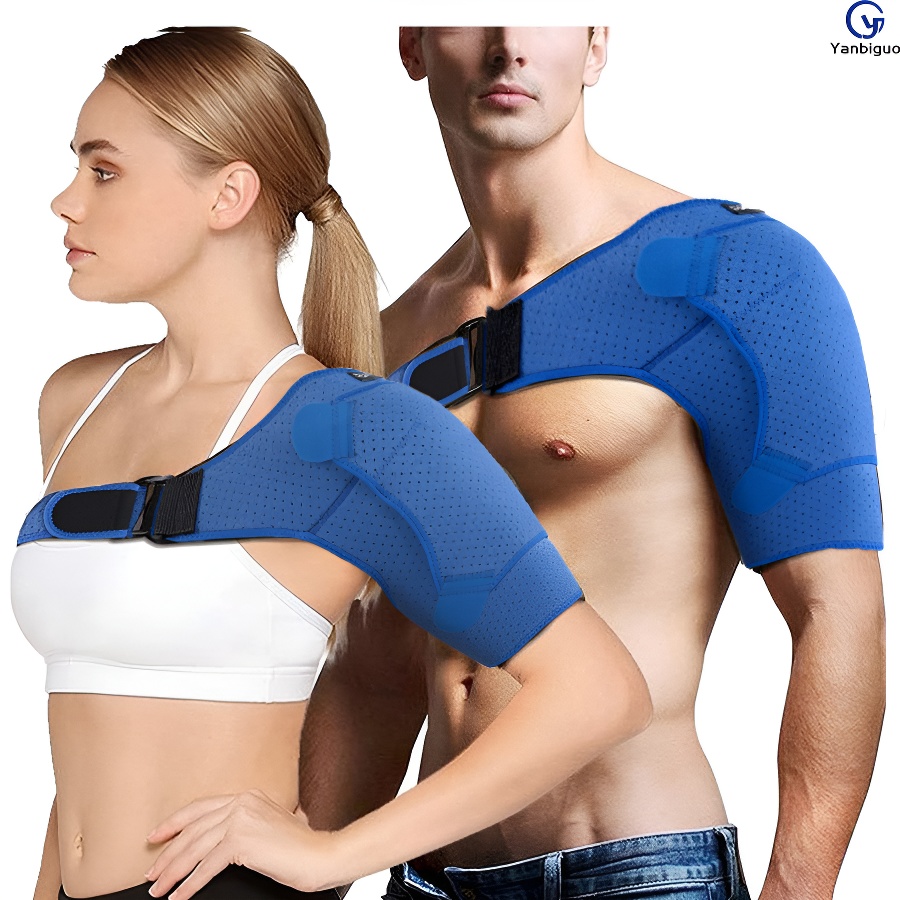 Shoulder Compression for Men&Women,Compression Sleeve for Torn Rotator Cuff,  Adjustable Laboratory Shoulder Support Brace
