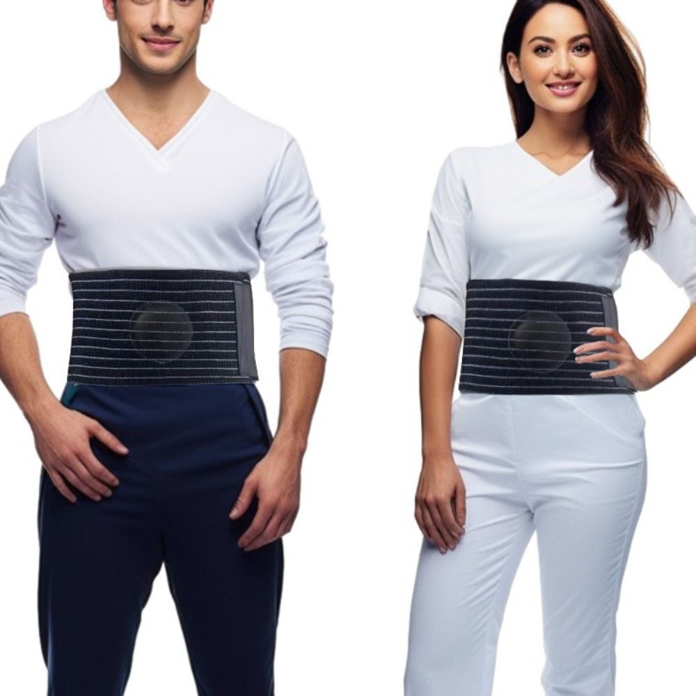 Adjustable Umbilical Hernia Belt Comfortable Slim Design Abdominal Binder Breathable Durable Waist Support Belt For Women Men