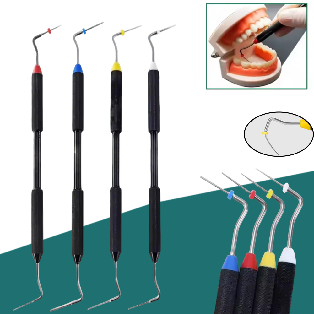 Dental Stainless Steel Hand Plugger Filling Instrument Endodontic Root Canal Vertical Pressure Device Tools