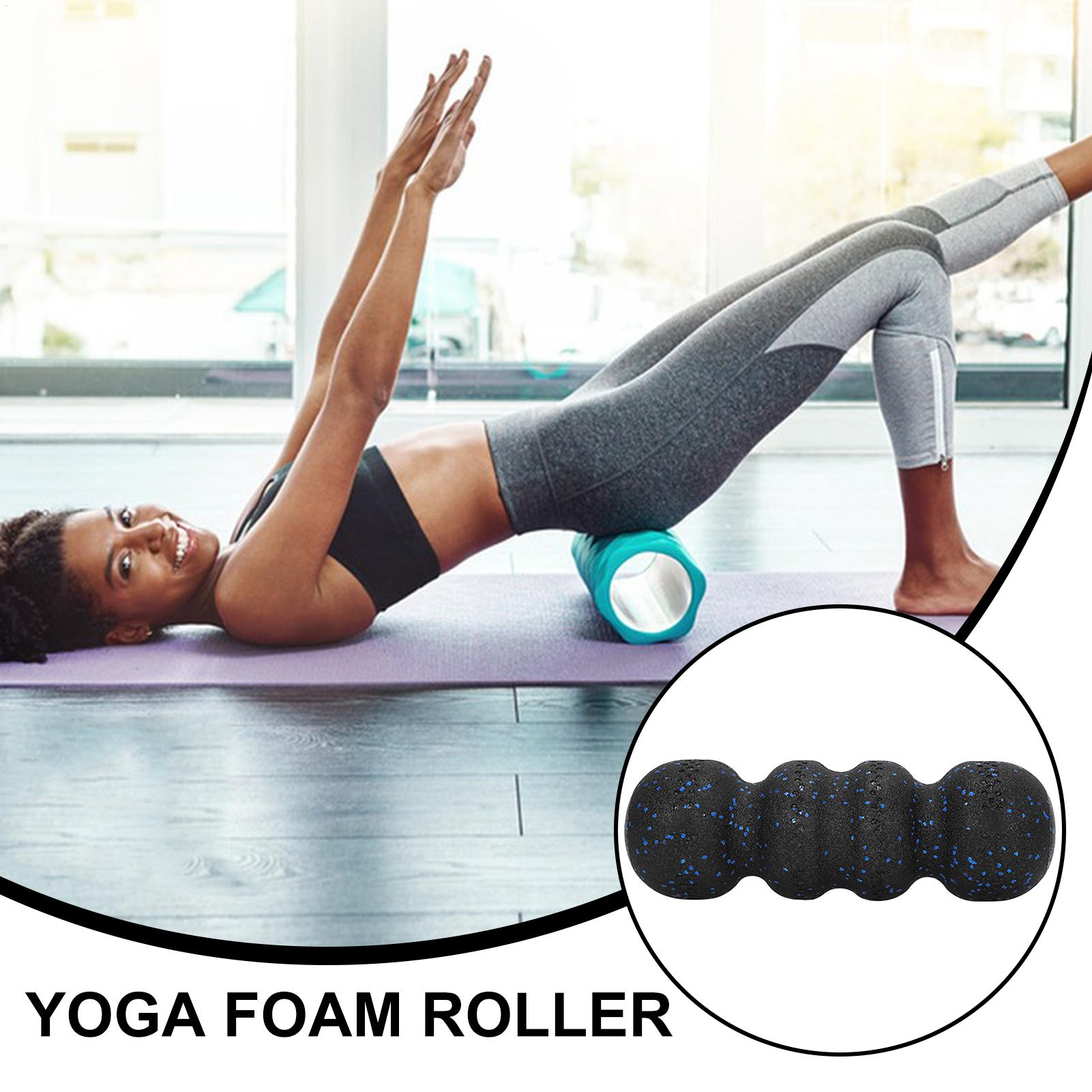 Exercise Roller Foam Pilates Foam Roller For Home Workouts Trigger Point Recovery Muscle Massager Wave High Density Gym