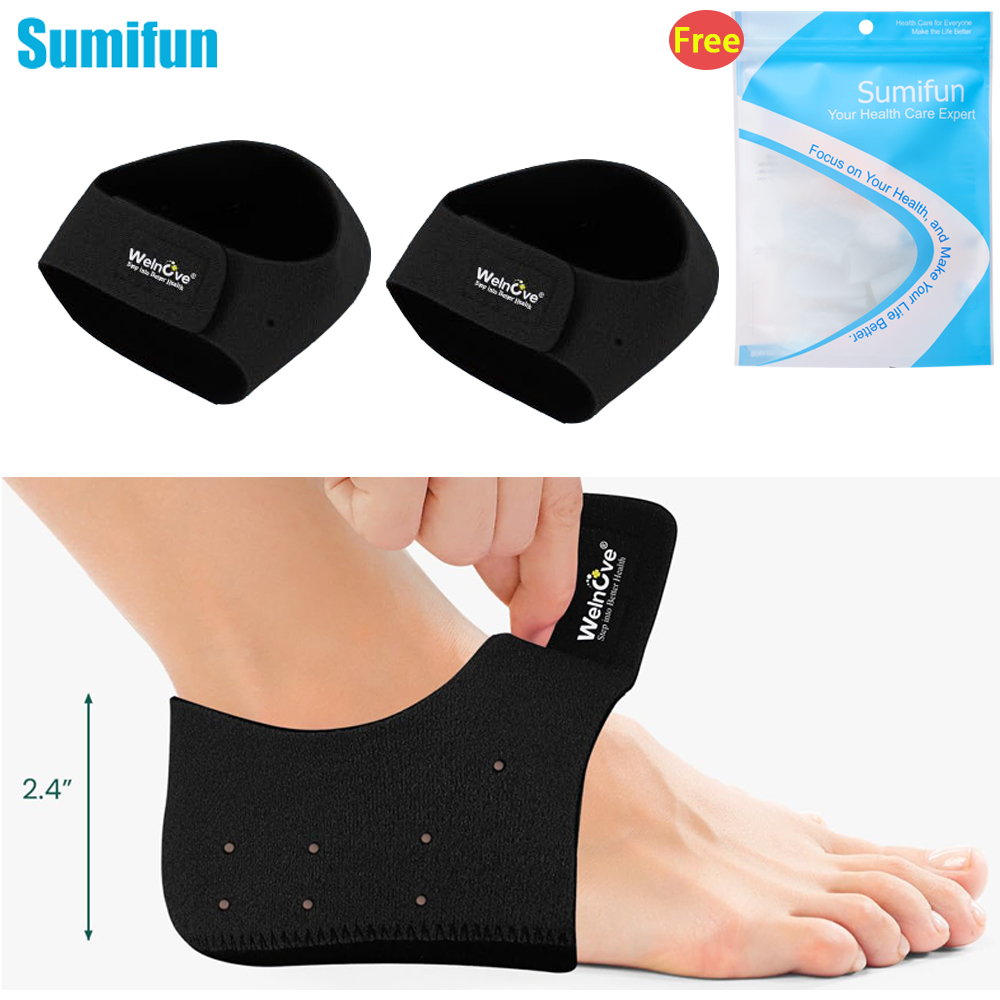 2/4Pcs Silicone Black Foot Heel Protector Plantar Fasciitis Inserts Cracked Dry Achilles Heel Pad Heel Pain Relief Reusable Tool