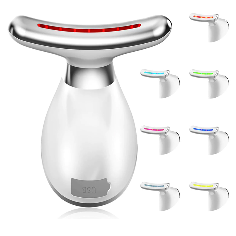 Neck Beauty Device Microcurrent Facial Vibration Massage Neck Wrinkle Device Skin Rejuvenation And Neck Beauty Device
