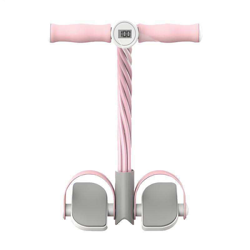 Pedal Ankle Puller Rope Sit-up Ankle Pull Rope Fitness Exerciser Elastic Stretching Training Equipment For Arms Abdomen Stomach