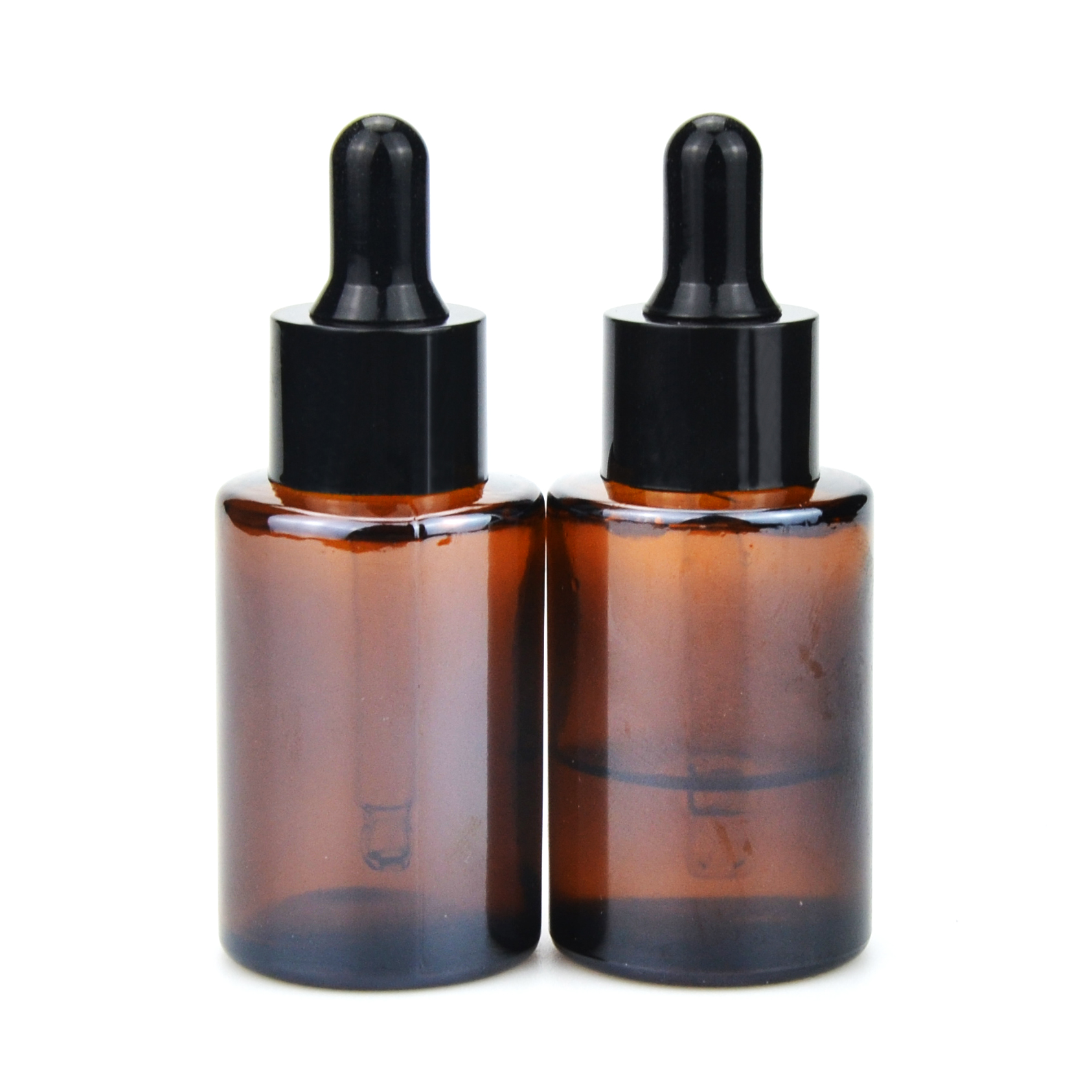 240Pcs 30ml Empty Amber Glass Essential Oil Serum Dropper Bottle 1OZ Makeup Skin Care Oil Travel Bottles Easy To Carry with Pipe