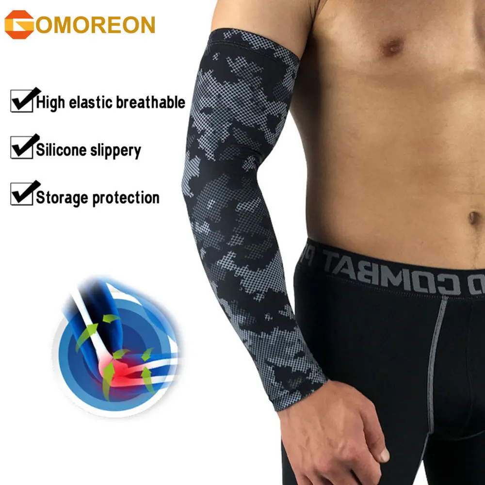 1Pcs Arm Compression Sleeves - Aid in Recovery and Support Active Lifestyle - Elbow Brace for Arthritis, Lymphedema