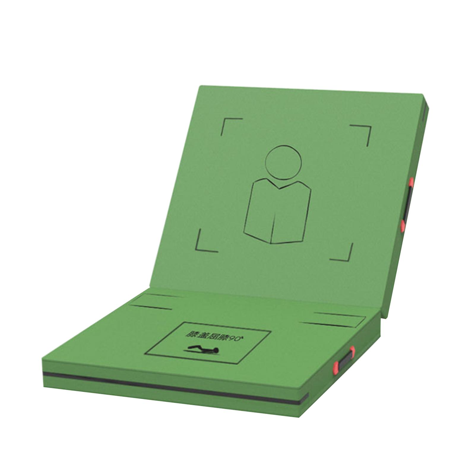 Folding Exercise Mat Oxford Cloth Multipurpose for Pilates Fitness Stretches