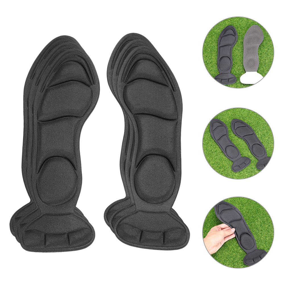 3 Pairs High Heel Inserts Comfort Pads Women Shoes Insole Combination Foot Protection Nonslip Soft Heel Cushion Liners Adjust
