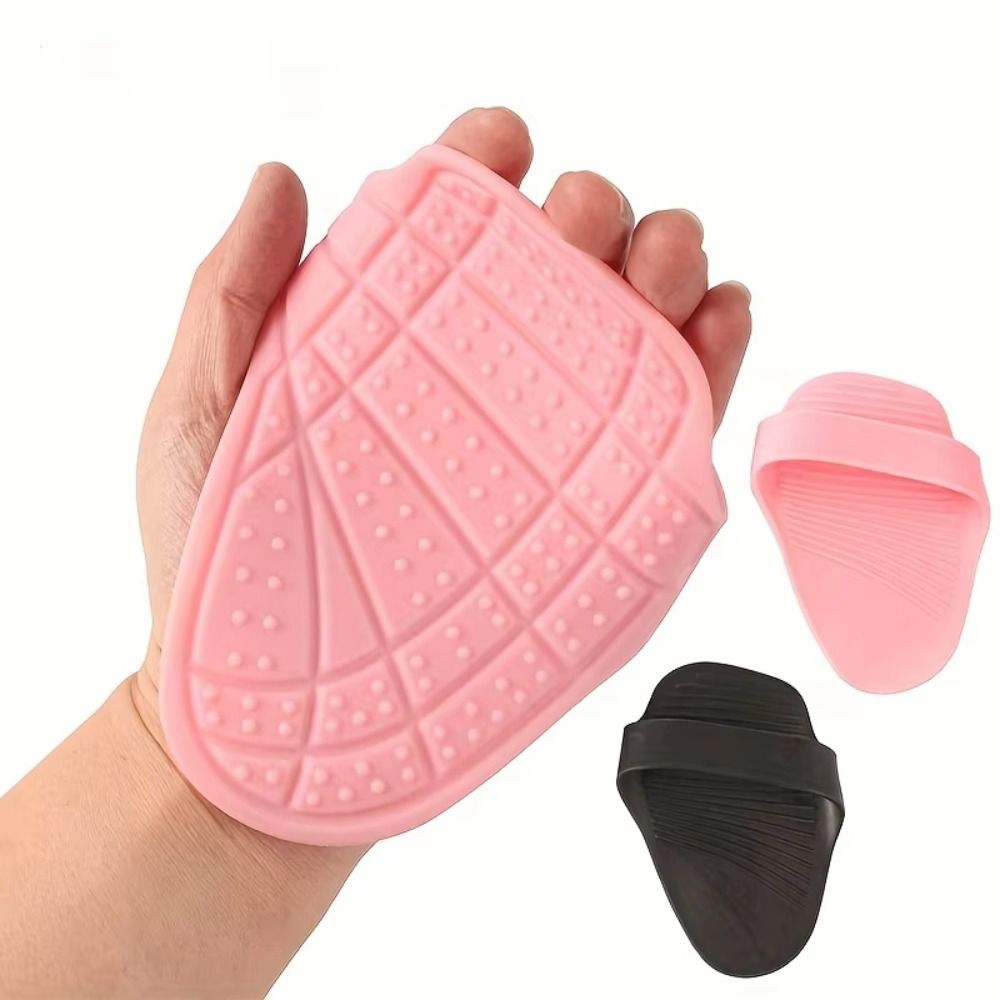 1 Pair Non-slip Fitness Palm Protect Pads Soft Comfortable Weightlifting Hand Protect Pads Wear-resistant Durable
