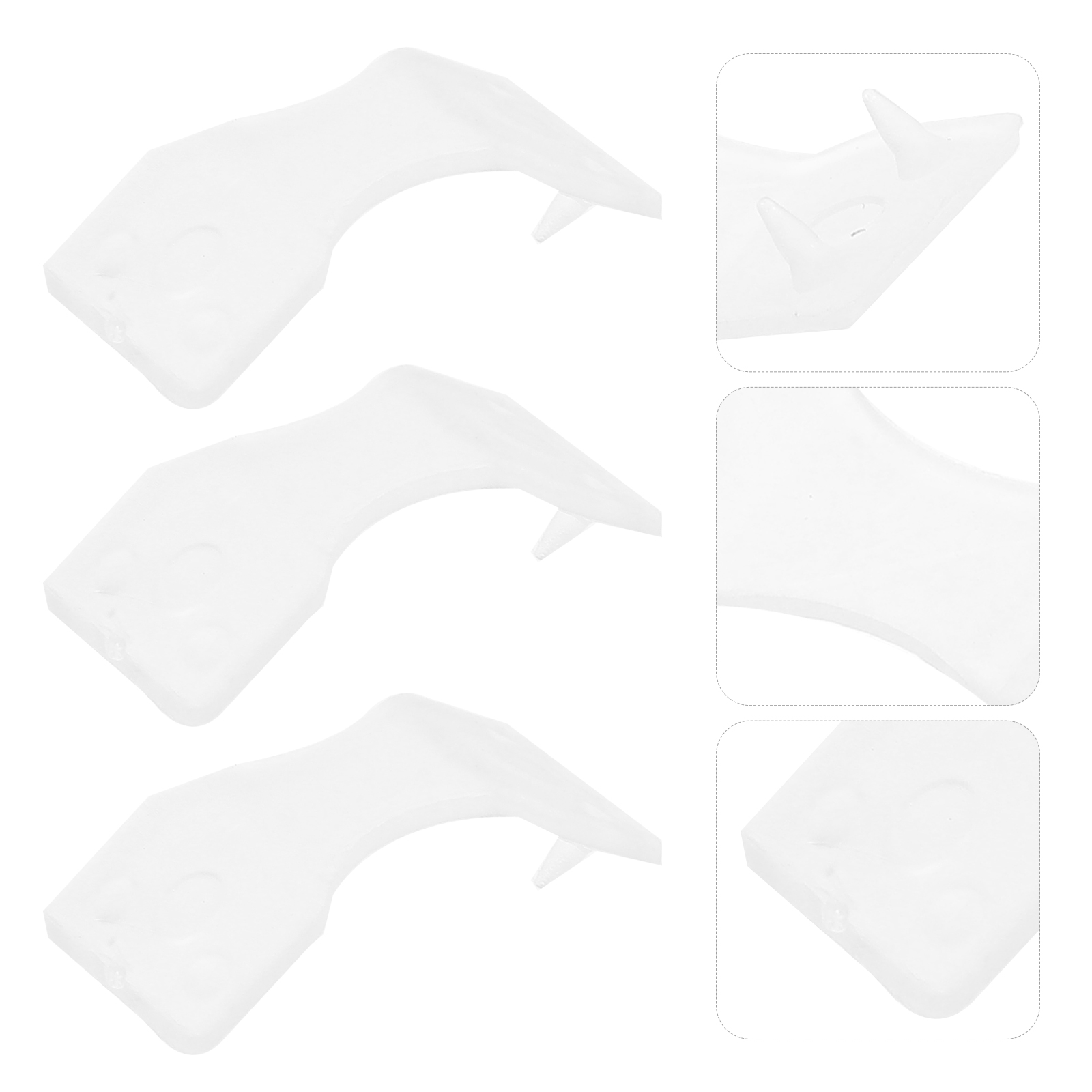 50 Pcs Bandage Buckle First Aid Accessories Plastic Clips Elastic Bandage Clasp Portable Bandage Clip Reusable Bandage Clips