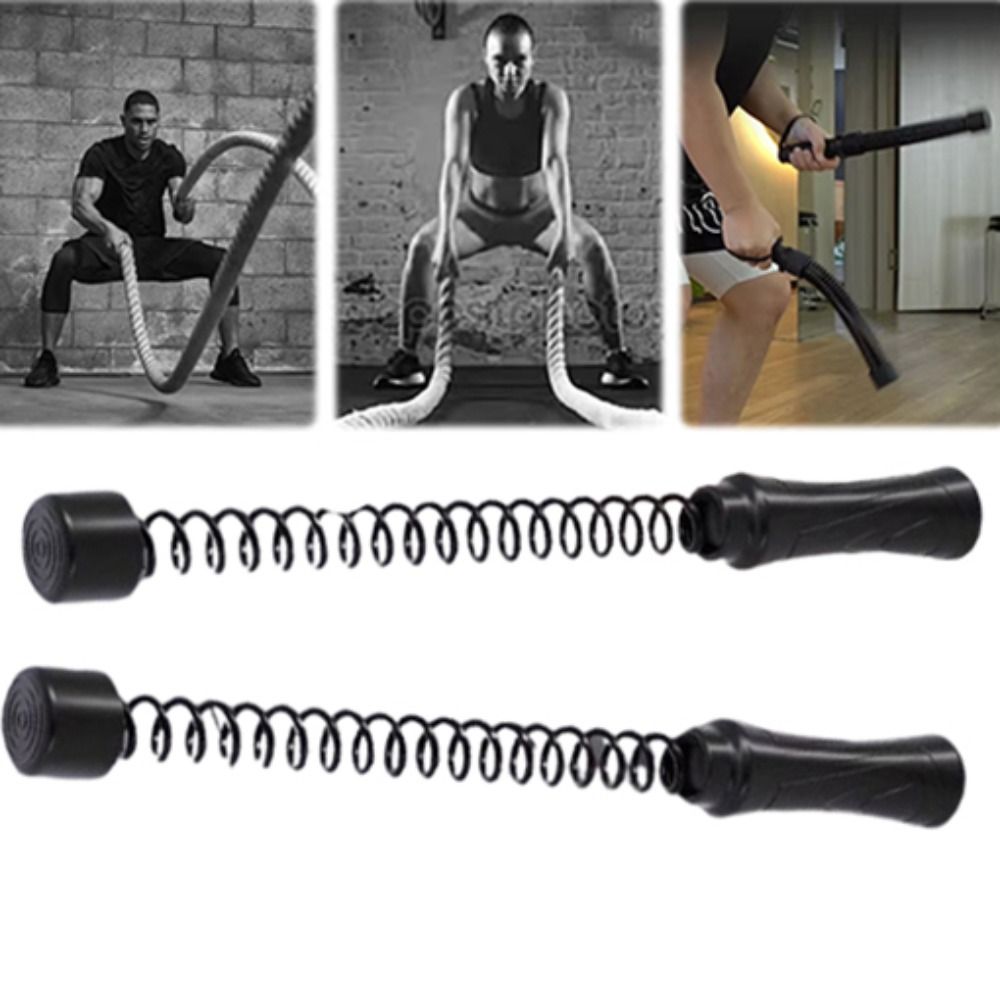 Replacement Spring Gym Battle Rope Stainless Steel Non Slip Cordless Battle Rope Multifunction Durable Arm Strength Rope