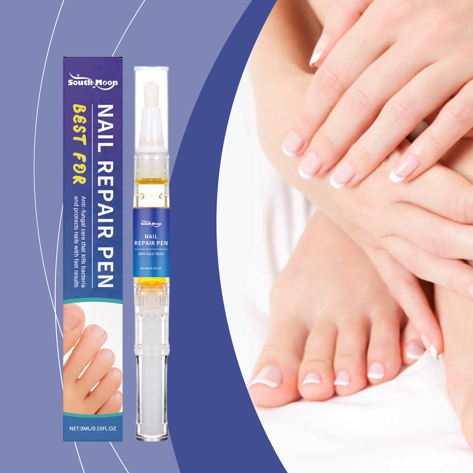 Nail Fungus Repair Pen Treat Onychomycosi Nail Correction Recover Reduce Ingrown Toenail Anti Infection Paronychia Removal Pen