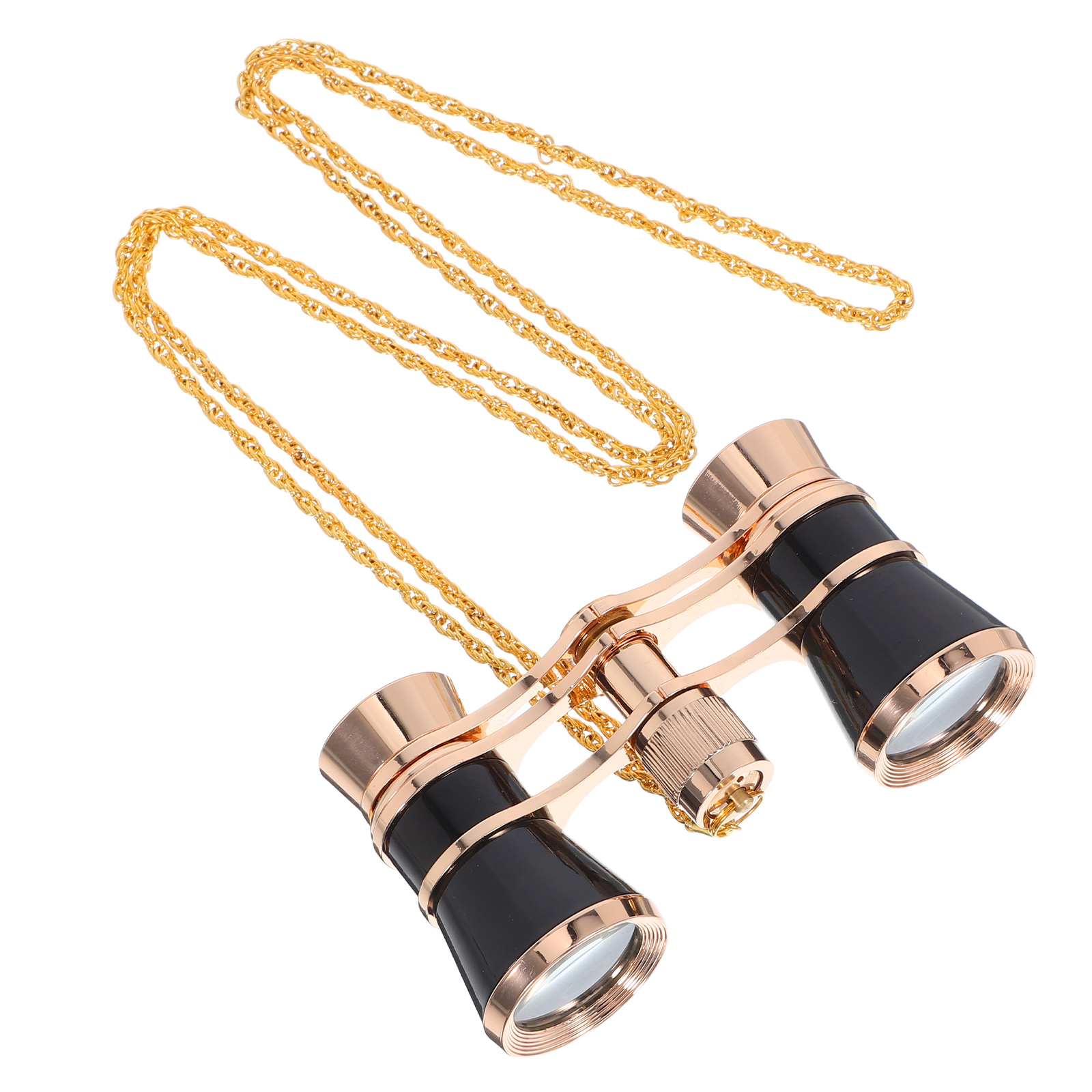 Night Vision 3X25 Full Metal Gold Coated HD Wide Angle Low Light Telescope Glasses for Adults Opera Theater