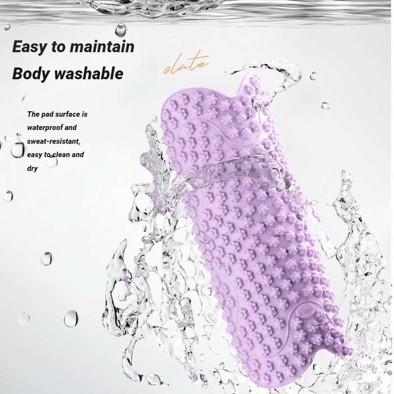 Finger Pressure Board, Circular Foot Massage, Exercise, Running, Thick And Soft Silicone Massage Pad