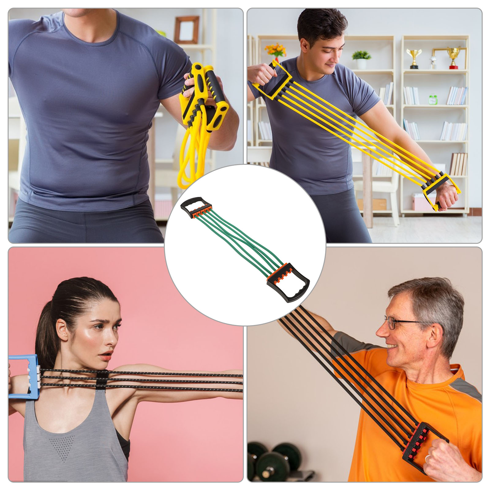 Gym Equipment Cable Attachment Exercise Band Fitness Handles Ankle Straps for Machines Adjustable