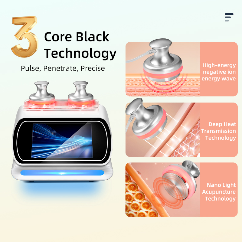 two handles ems body massager for wholebody use