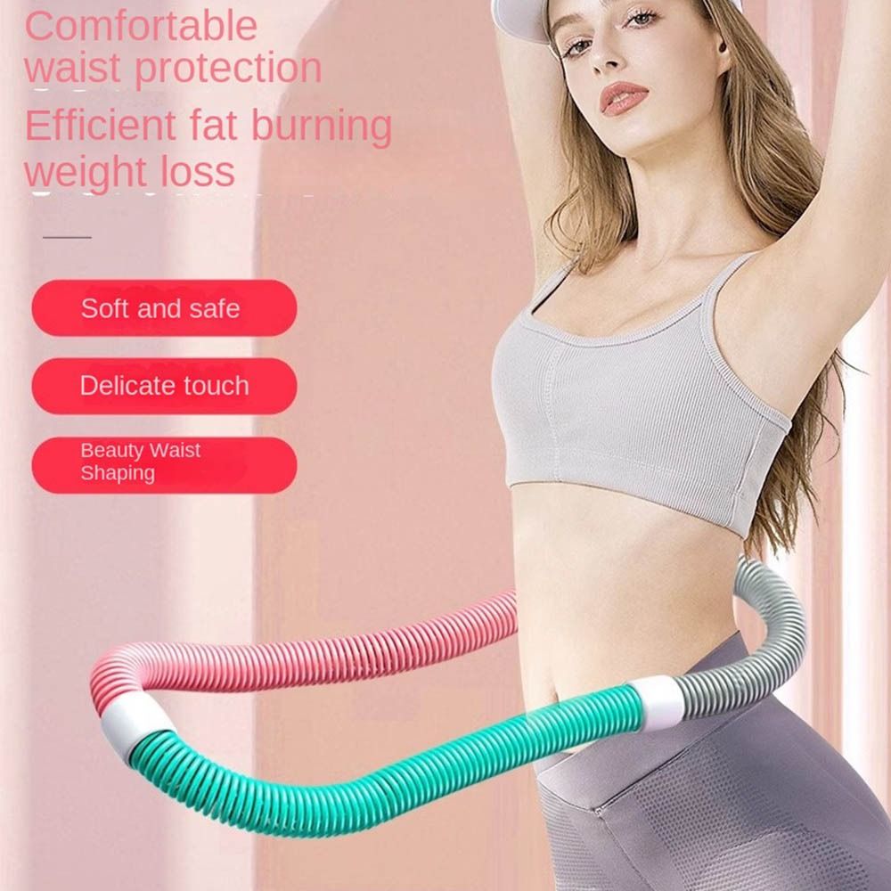 without Harming Waist Sports Hoop Waist Trainer Adjustable Burn Fat Weight Loss Circle Soft Slimming Belly