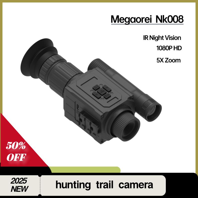 ​​​​2025 Megaorei NK008 Tactical Night Vision - 5X Zoom, 850/940nm, 4 Lenses, HD, 20mm Rail​​ (127 chars)