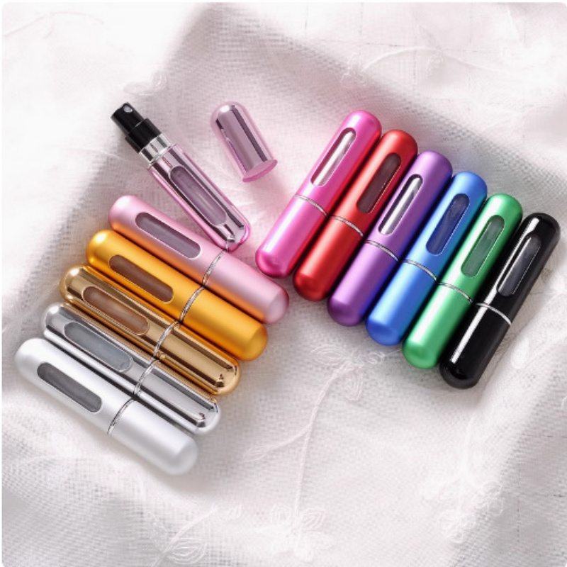 Refillable Mini Perfume Bottle Portable Cosmetic Bottle Spray Bottle Atomizer Spray Container Travel Refillable Bottles 8ml /5ml