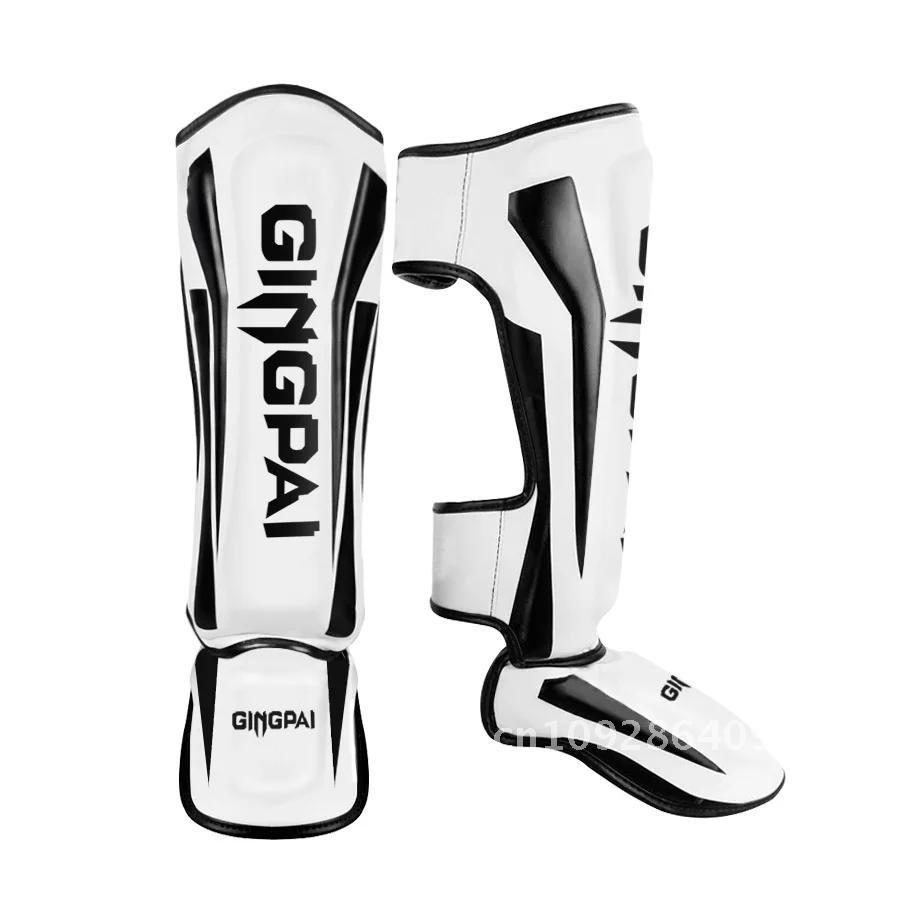 1 Pair Kids Adults Kickboxing MMA Muay Thai Protector Equipment Leg Shin Training Sanda Fight Arts Martial Guards