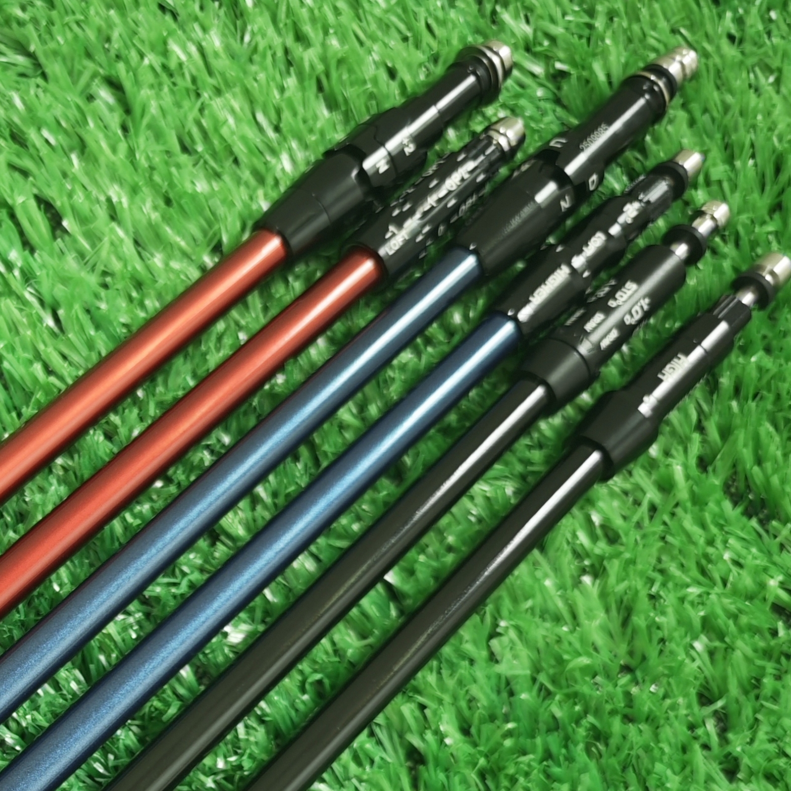 No Brand VEN Golf Drivers Shaft , Flex 5, 6, 7, R, SR, S, X , Free Assembly Sleeve and Grip , Club Shaftas, Red, Black, Blue