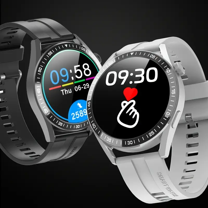 Y99 Smart WatchWith Heart Rate, Sleep Blood Oxygen Blood Pressure Temperature Monitor, For Ladies Man