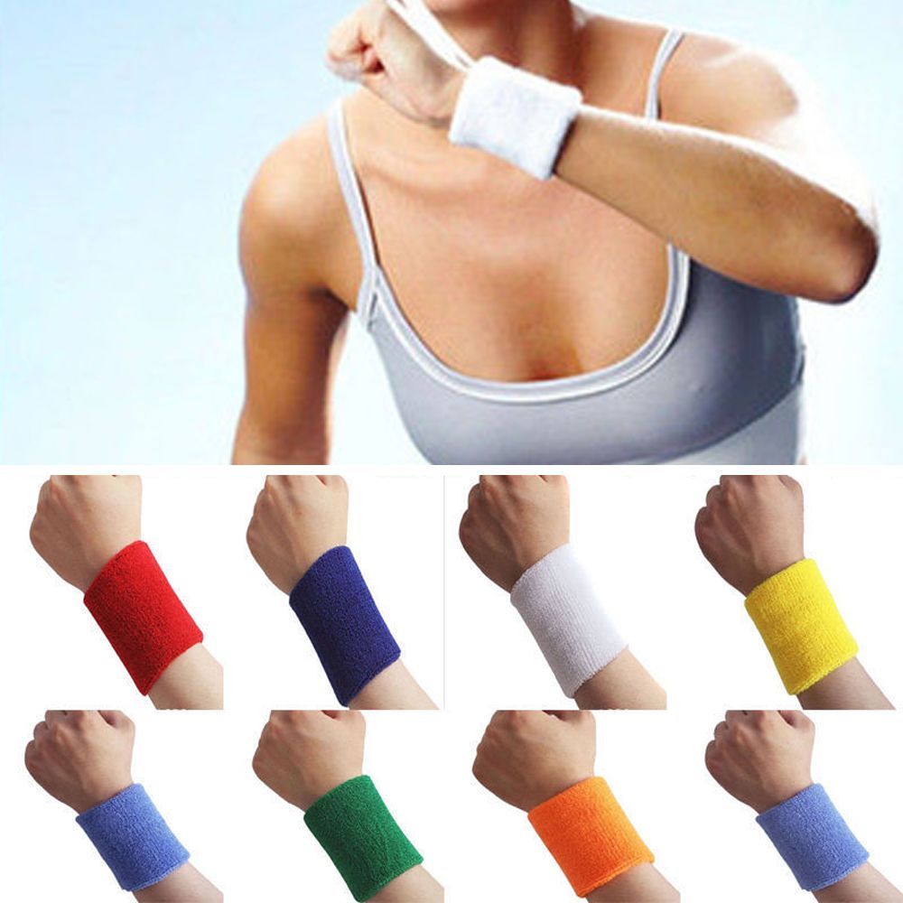 Basket Hand Protector Cotton Cloth Tennis Wrist Brace Wrist Support Badminton Sweatbands Wrist Guard Hand Strap Wristband