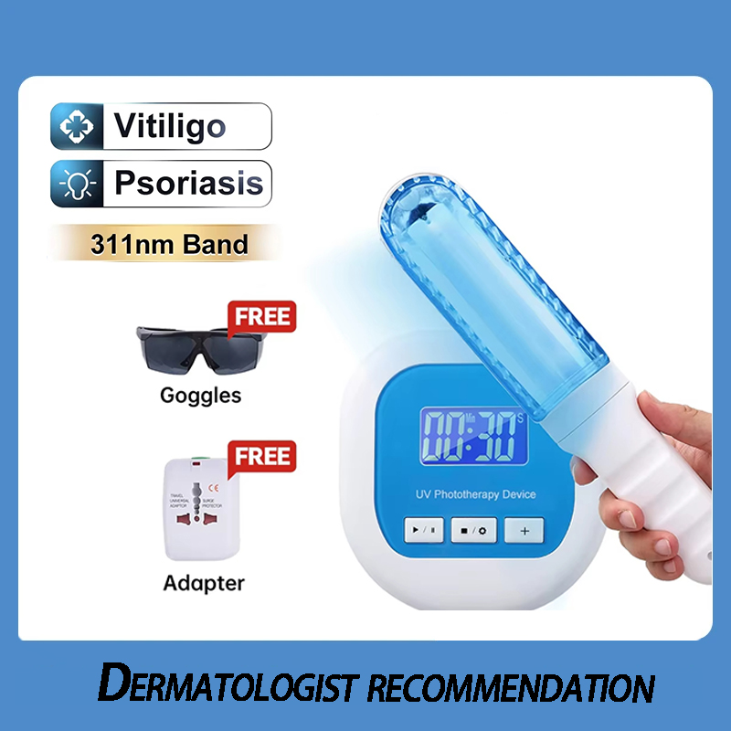 UVB Light Therapy Narrow 311nm UV light for vitiligo psoriasis white spot and skin disease home light therapy UVB light therapy