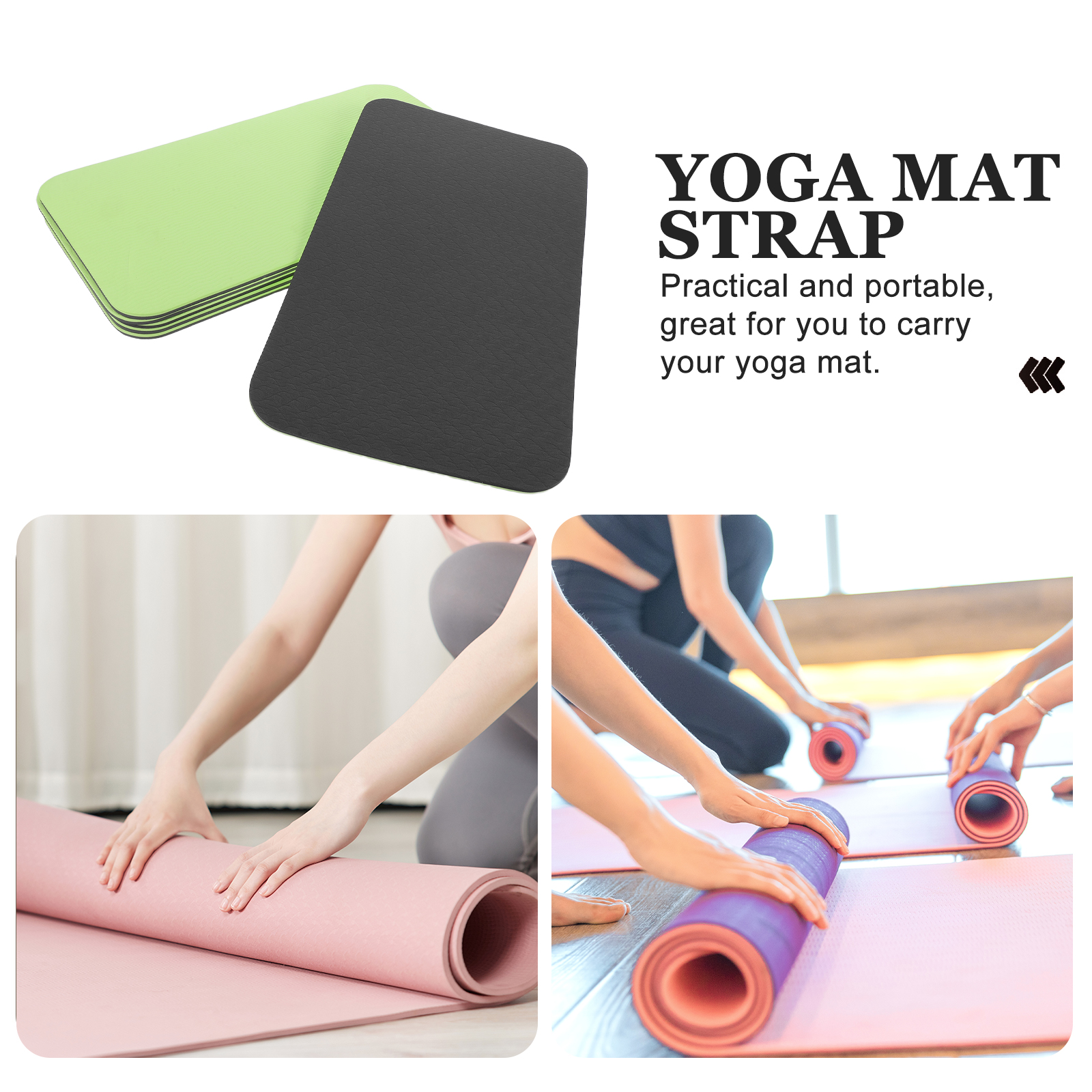 12pcs Yoga Cushion Knee Pad Non Slip Seat Mat for Men Women Gym Workout Sports Picnic Soft Durable Premium Material