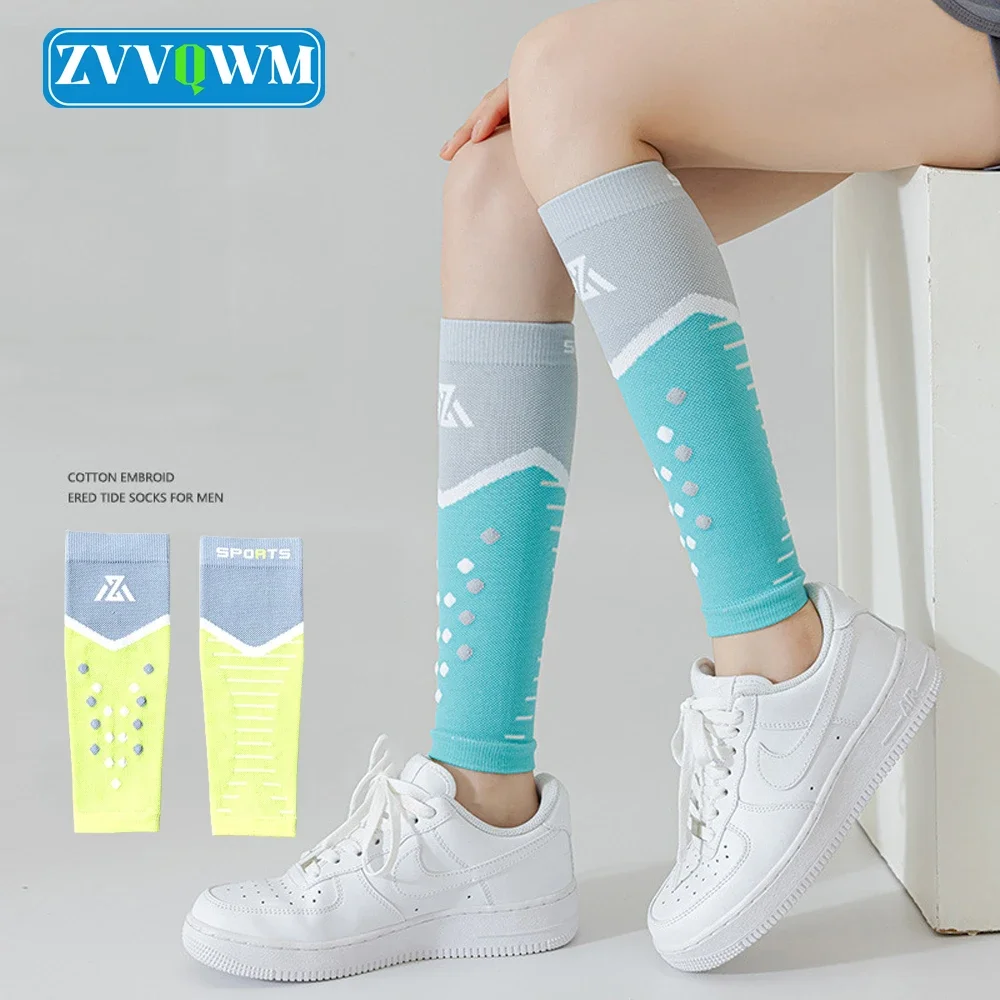 1Pair Compression Shin Splint Sleeve Women Men Sports Calf Sleeve Leg Pain Relief Running Lower Leg Shin Splint Brace Basketball