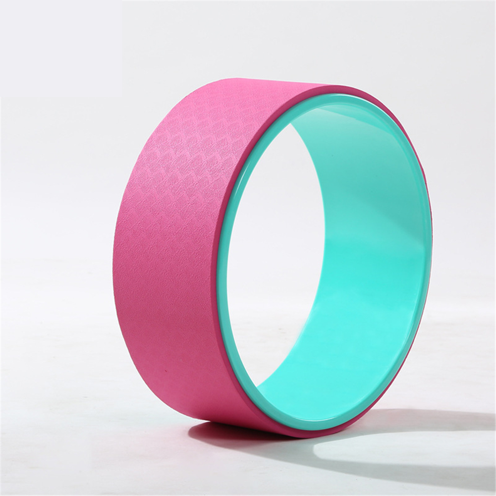 Yoga Wheel 27X13CM, for Open Back, Leg Stretching, Curves Relieve Muscle, Fitness Balance Roller, Pilates Accessories Waterproof