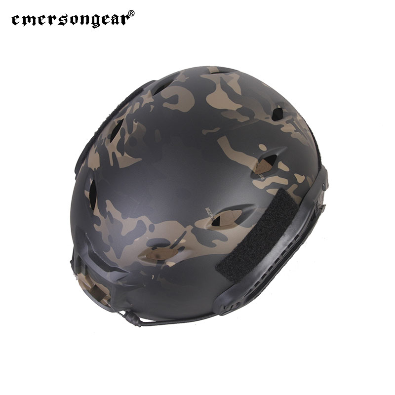 Emersongear BJ Type Fast Helmet Combat Hunting Wargame Hiking Cycling Protective Adjustable Helmet Hearwear EM5659