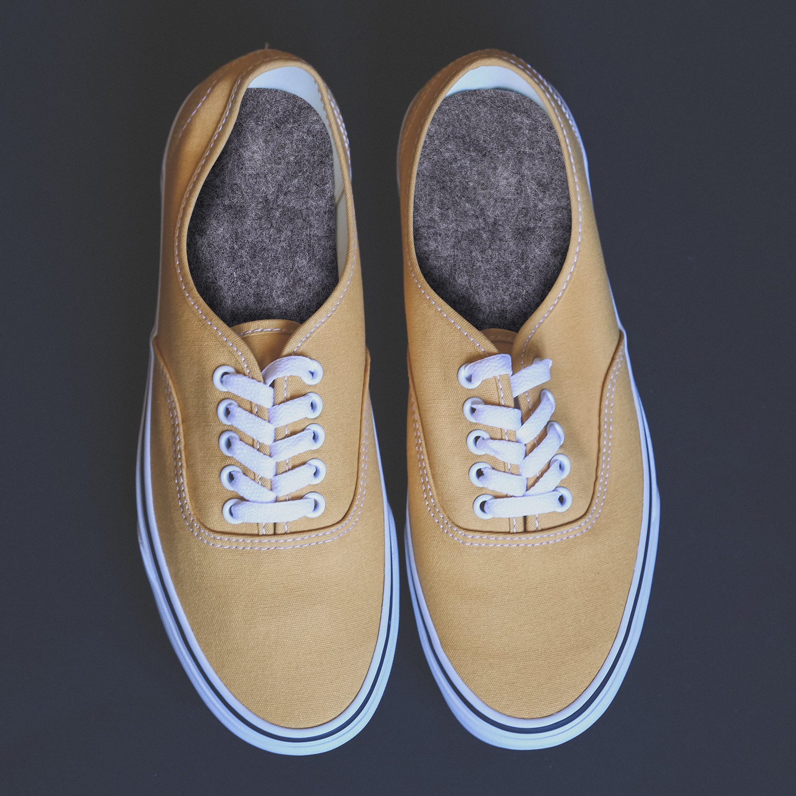 5 Pairs Outdoor Warm Wool Felt Insole Men and Women Insoles Thick Shoe Pads Inserts