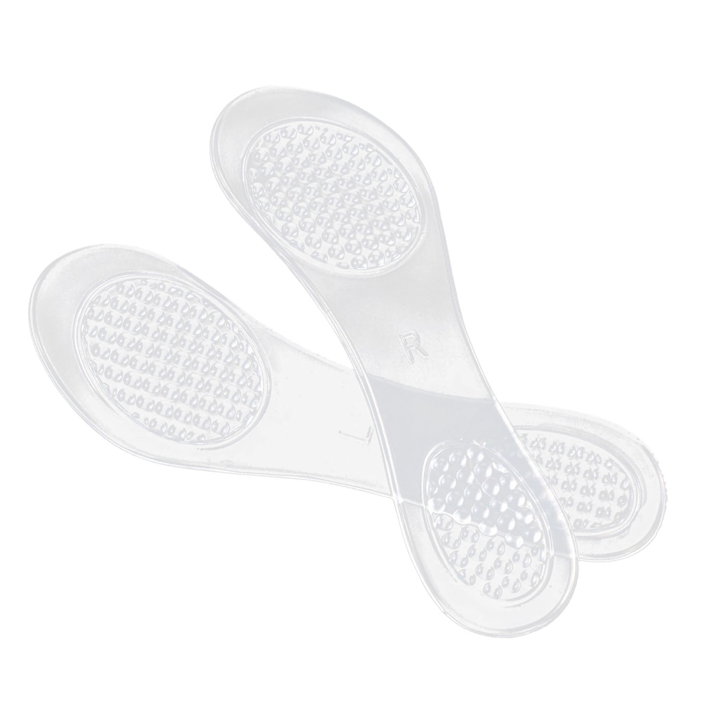 High Heel Anti Slip Gel Insoles Women Foot Care Tool Arch Support Shoe Inserts For Sandals Silicone Friction Reduction