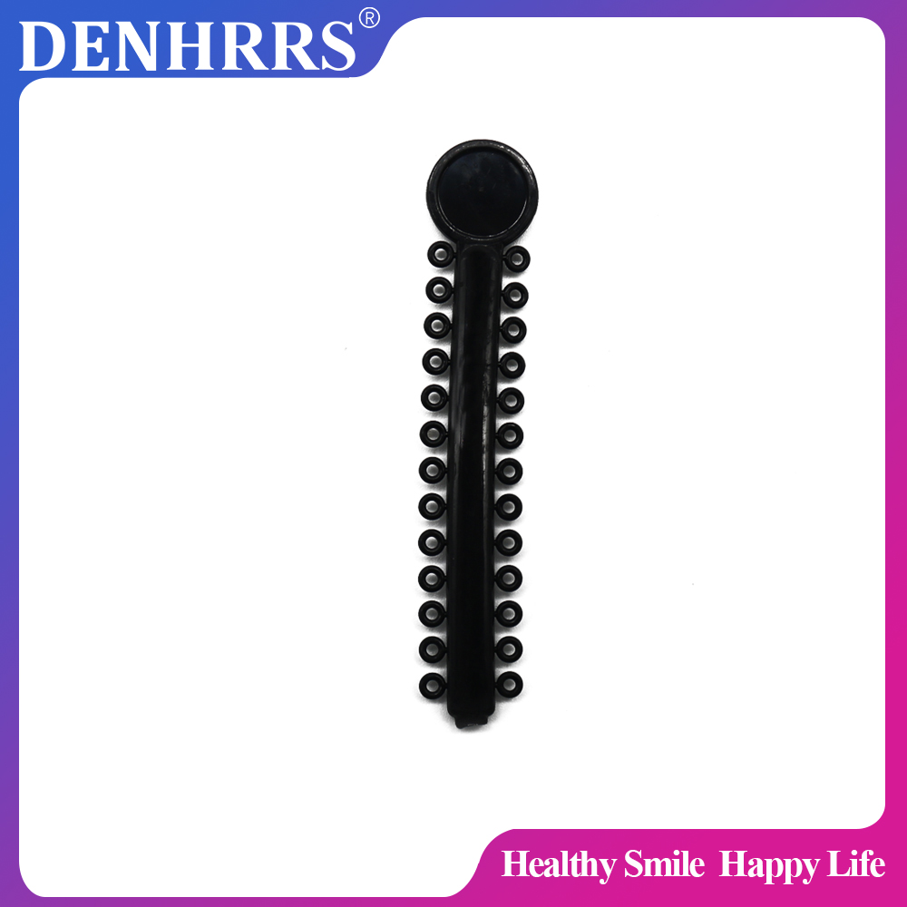 1Box 40sticks 1040pcs High Quality TPU Raw Material Dental Ligature Tie Mixing Color