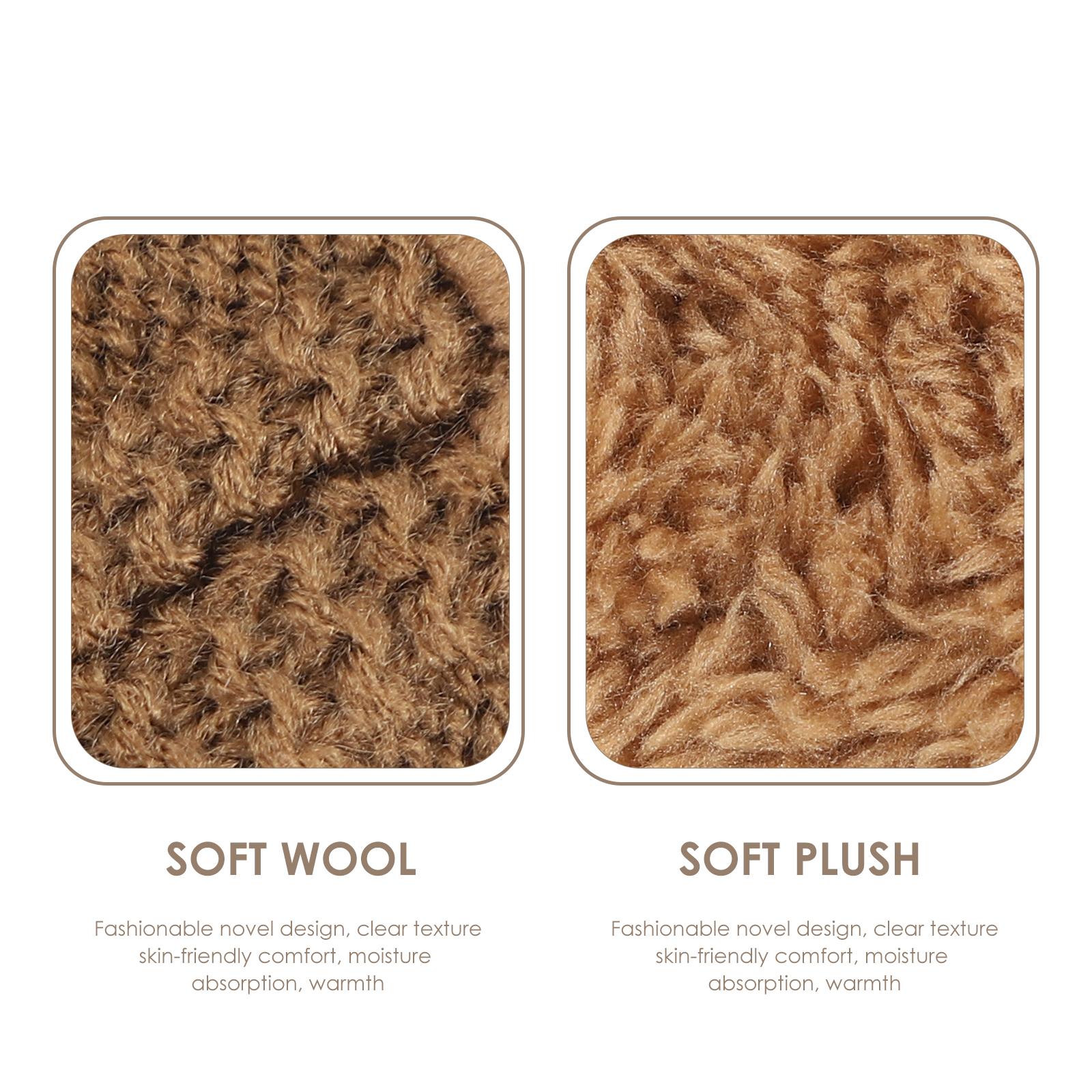 Gloves Warm Sleeves Hand Warming Manual Warmers for Women Mittens Khaki Female Winter Mitts