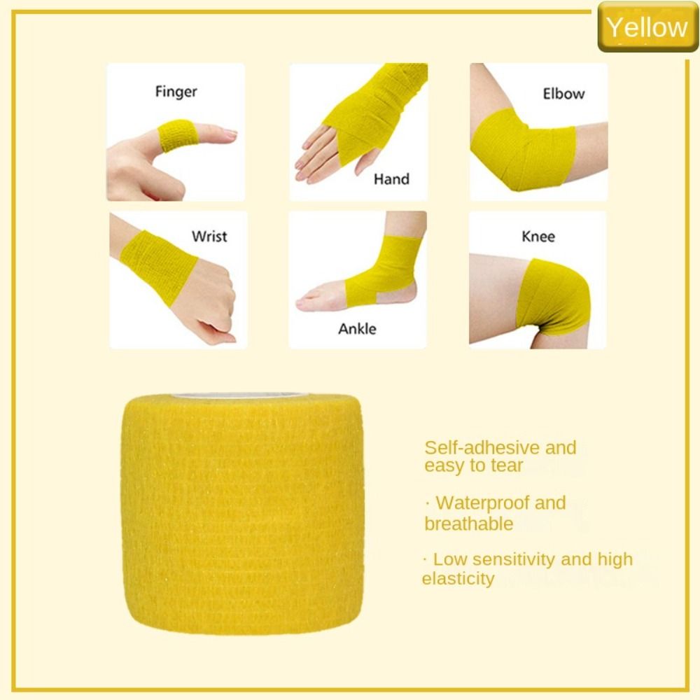 Elastic Self Adhesive Bandage Self Adhesive Prevent chafing Elastic Bandage Anti-wear Colorful Colorful Athletic Bandage Palm