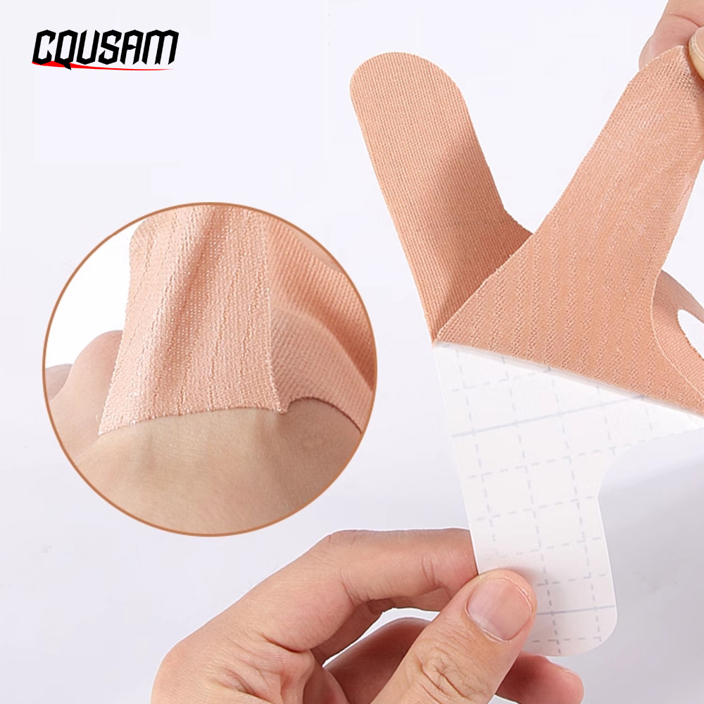 10 PCS Precut Elbow Tape, Discomfort Relieve Elastic Elbow Kinesiology Tape Strong Adhesion Muscle Support Sweatproof for Sports
