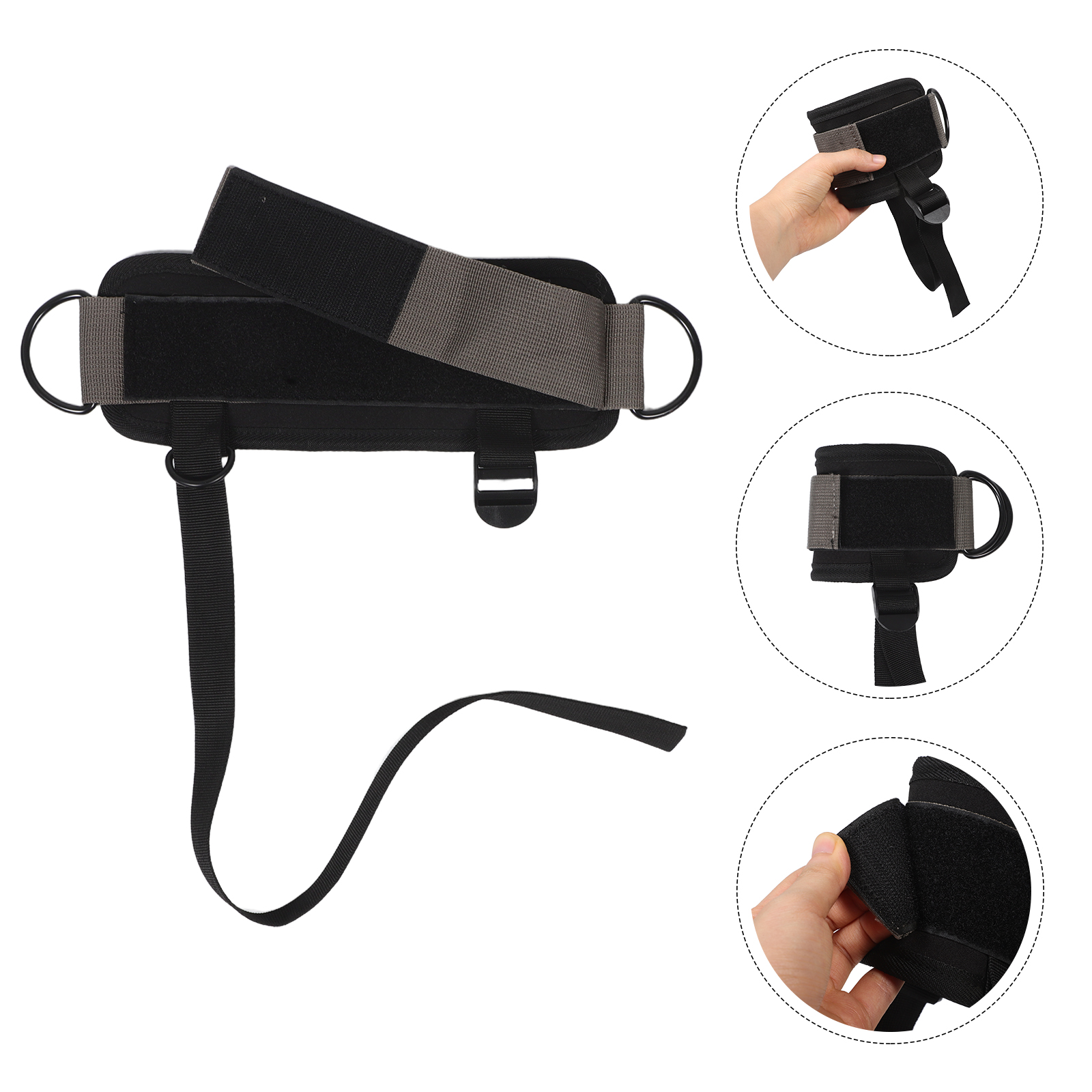 2pcs Ankle Fitness Trainer Cable Straps for Women Heavy Duty Polyester Gym Workout Equipment Adjustable Resistance Bands Leg