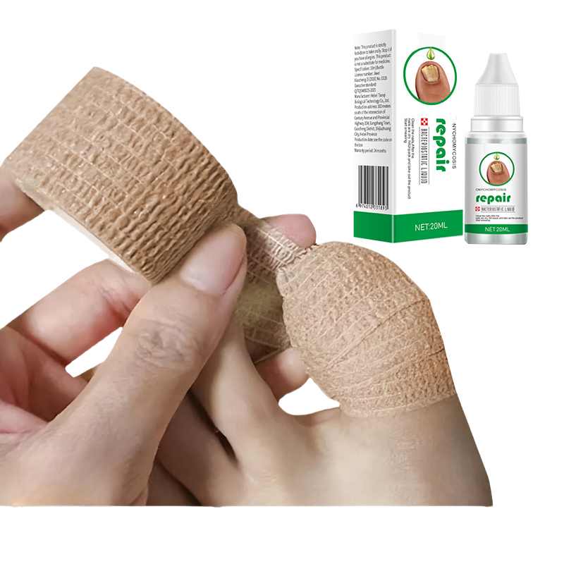 Toe protection, self-adhesive bandage, fungal nail polish, foot and finger protection, nail coating, toe and finger protection