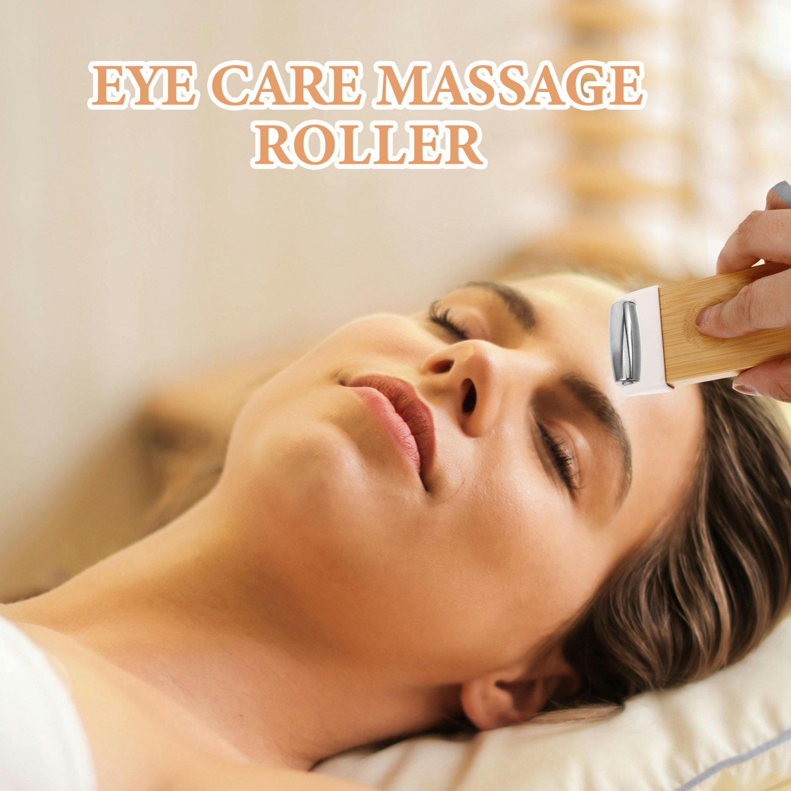 Jade Massager Facial Face Roller The for Girls Wooden Skin Care Rollers Women Tool Woman