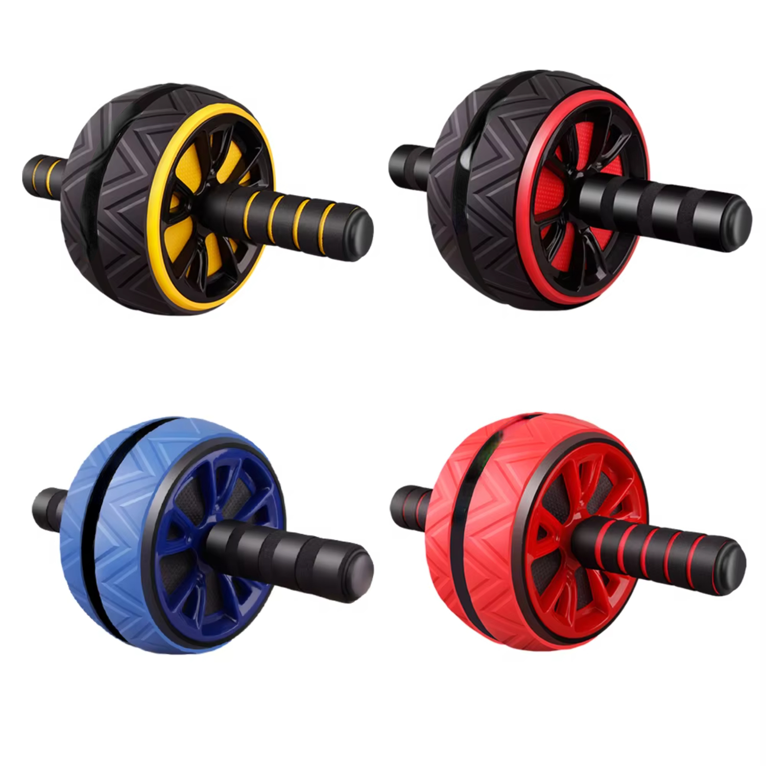 2022  Ab Roller  Noise Abdominal Wheel Ab Roller Stretch Trainer  Arm Waist Leg Exercise Gym Fitness Equipment