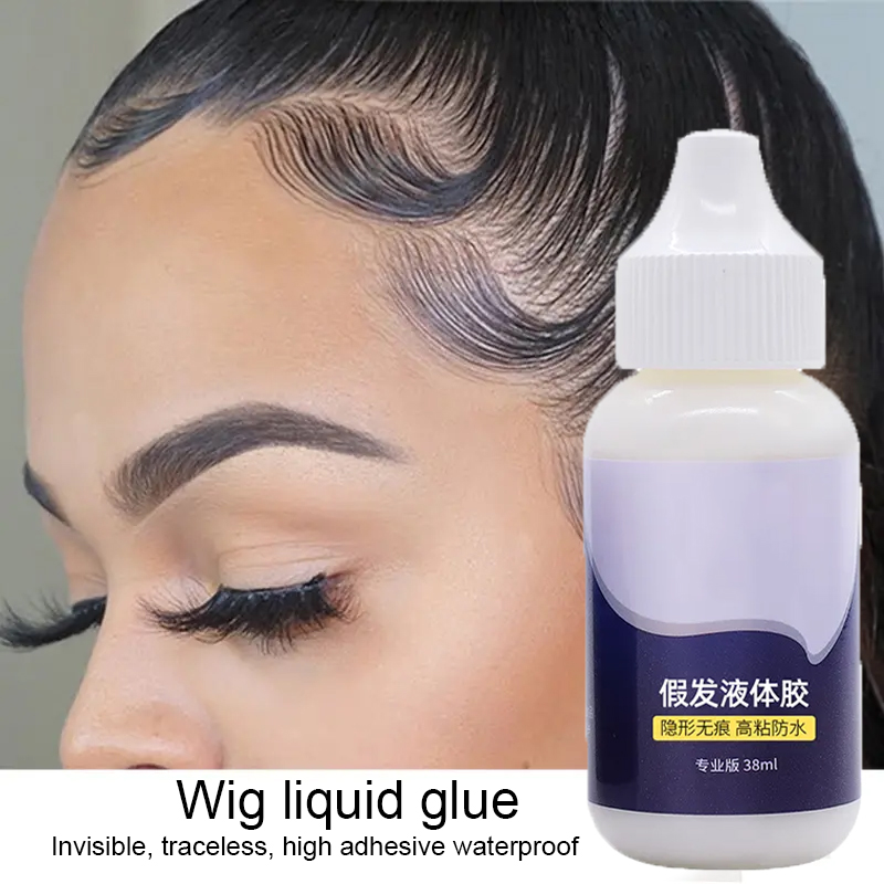 Wig Adhesive Woven Hair, CD Silicone Breast Skin Specific, Waterproof And Sweat, Invisible Traceless And Gentle 38ml Bottle